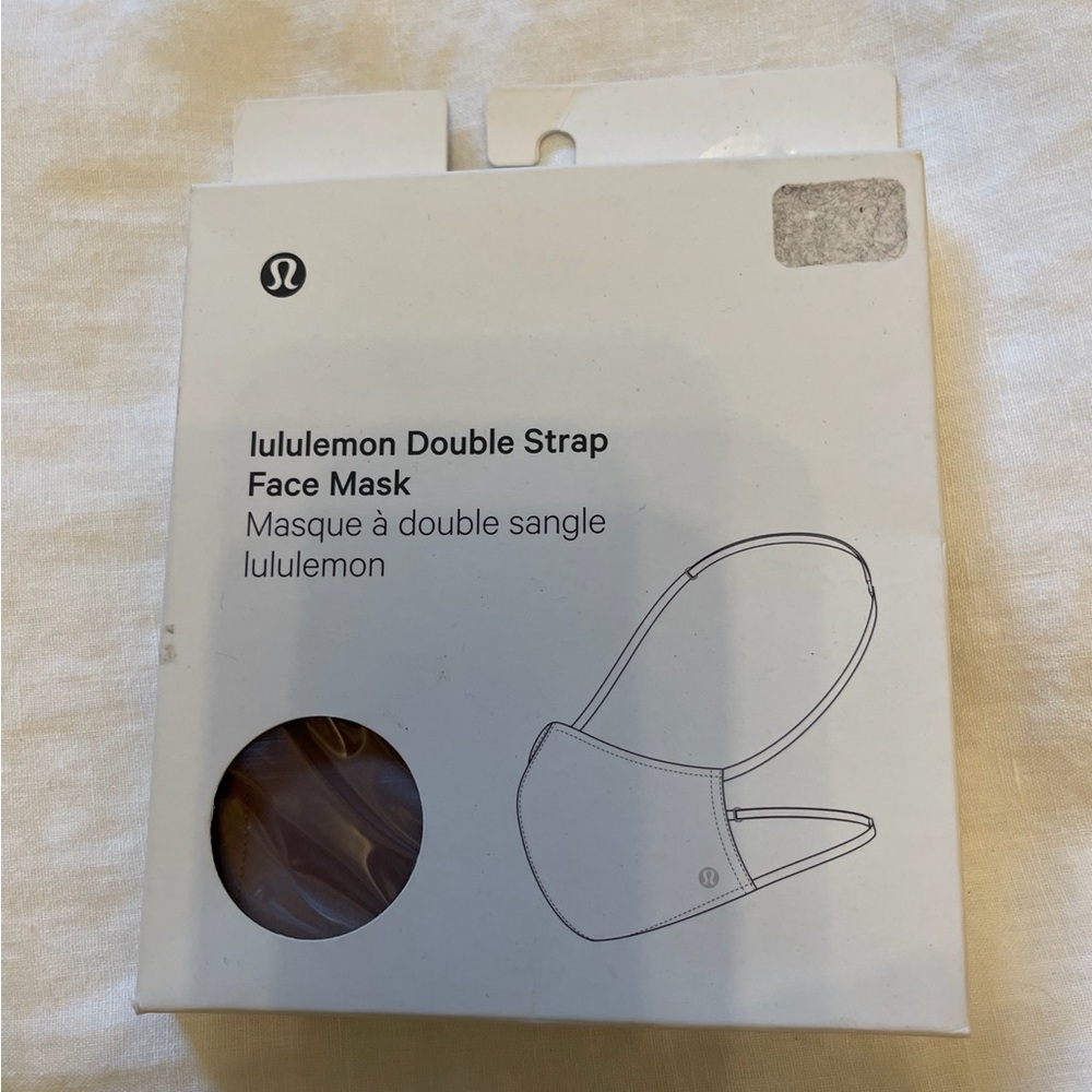 lululemon athletica Double Strap Face Mask - Black